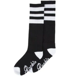 Rookie 16'' Mid Calf Socken Black/White Damen, Herren