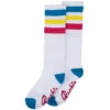 Rookie 16'' Mid Calf Skatesocken White/Multi Damen, Herren