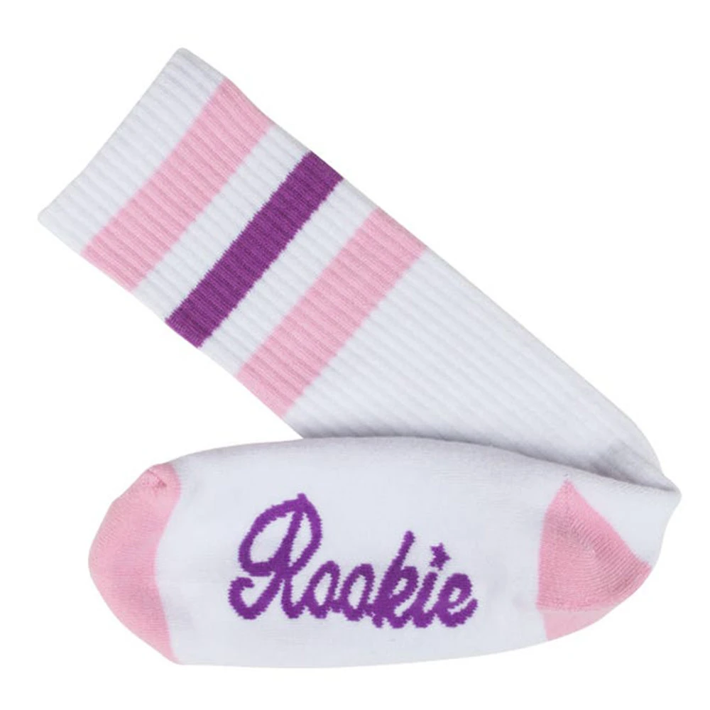 Rookie 16'' Mid Calf Kniesocken White/Pink/Purple Damen, Herren 2 Rookie 16'' Mid Calf Kniesocken White/Pink/Purple Damen, Herren - Image 2