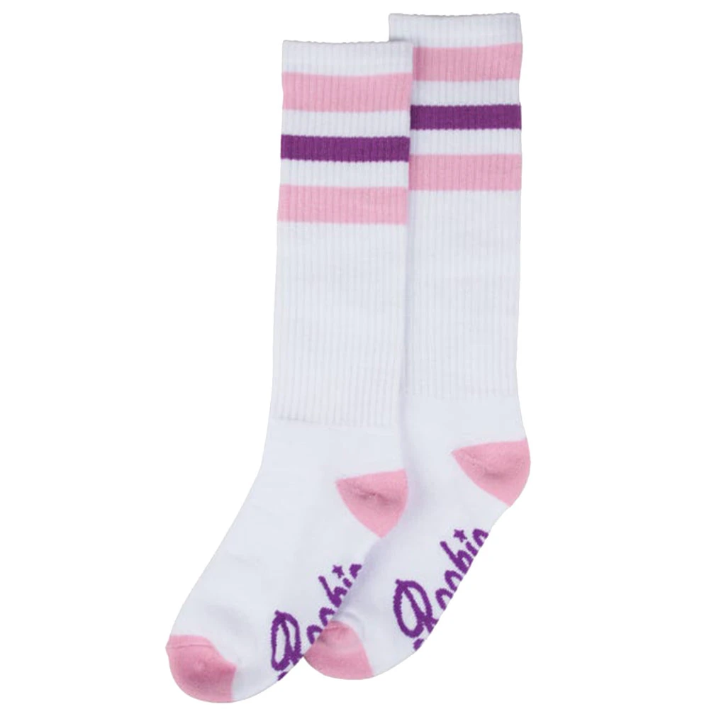 Rookie 16'' Mid Calf Kniesocken White/Pink/Purple Damen, Herren 1 Rookie 16'' Mid Calf Kniesocken White/Pink/Purple Damen, Herren