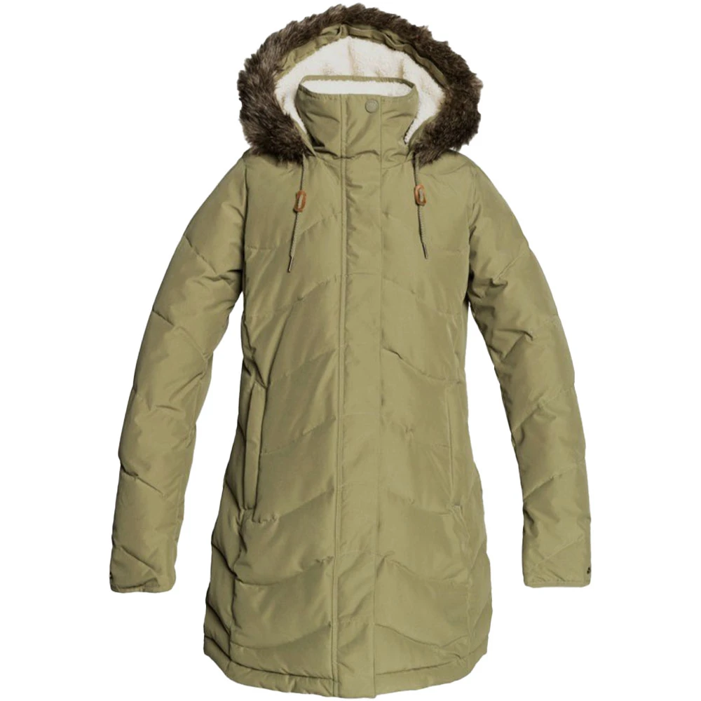 Roxy Ellie Wintermantel Burnt Olive Damen 5 Roxy Ellie Wintermantel Burnt Olive Damen - Image 5