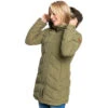 Roxy Ellie Wintermantel Burnt Olive Damen
