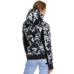 Roxy Frost Fleecejacke True Black/Black Flowers Damen 9 Roxy Frost Fleecejacke True Black/Black Flowers Damen -Bekleidungsgeschäft roxy frost jacket erjft04563 kvj1 02 grossiXoNJ2wG4sMpk