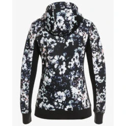Roxy Frost Fleecejacke True Black/Black Flowers Damen 13 Roxy Frost Fleecejacke True Black/Black Flowers Damen -Bekleidungsgeschäft roxy frost jacket erjft04563 kvj1 06 grossSwXS6mo2hCTWi