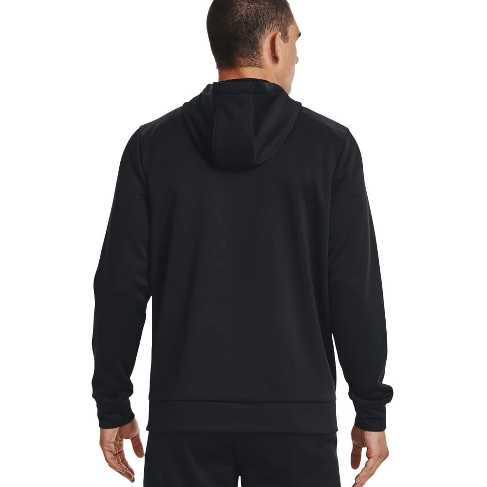 Under Armour Fleece FZ Hoodie Black Herren 2 Under Armour Fleece FZ Hoodie Black Herren – Bild 2