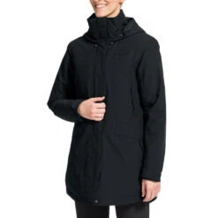Vaude Skomer Wool Parka Winterparka Black Damen -Bekleidungsgeschäft vaude skomer wool parka 41560 010 02 gross