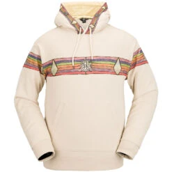 Volcom D.I. Fleece Hoodie Off White Herren