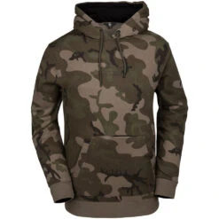 Volcom JLA Pullover Fleece Hoodie Gi Camo Herren