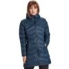 Y By Nordisk Patea Daunenmantel Dress Blue Damen